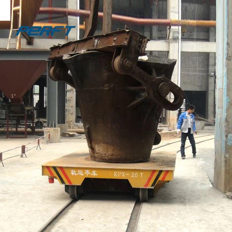 Steel Plant Ladle Transfer Die Bogie