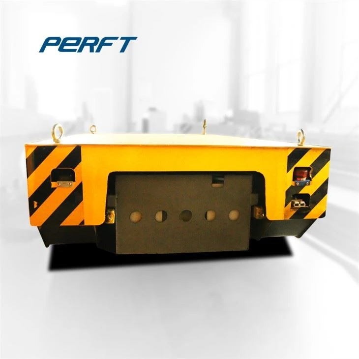 ISO Railway Car Transport To Transport Materials Form Unloading Zone Inside The Warehouse